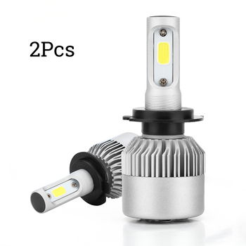 H7 9V-32V 18W 4000LM 6500K COB Auto Car Van Truck LED White Bulb Lamp Headlight